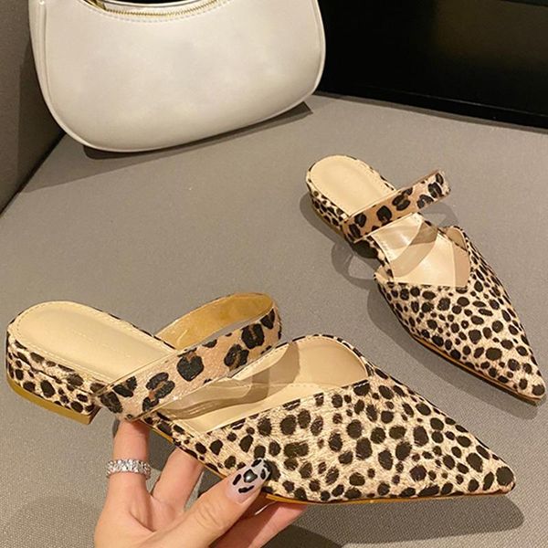women slippers summer sandals shoes ladies 2021 fashion mules female outside slides square heel for woman leopard slipper, Black
women slippers summer sandals shoes ladies 2021 fashion mules female outside slides square heel for woman leopard slipper, Black