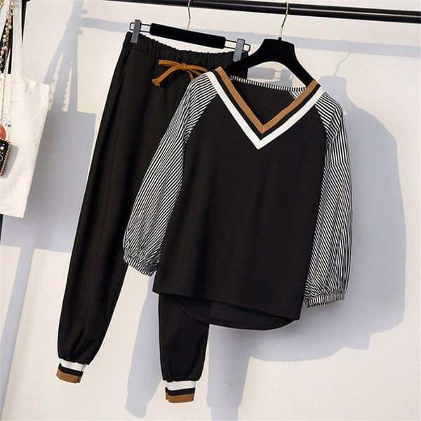 two piece dress 2021 women set spring long sleeve t shirt+ pants casual tracksuit 5xl sweat suit, White
two piece dress 2021 women set spring long sleeve t shirt+ pants casual tracksuit 5xl sweat suit, White