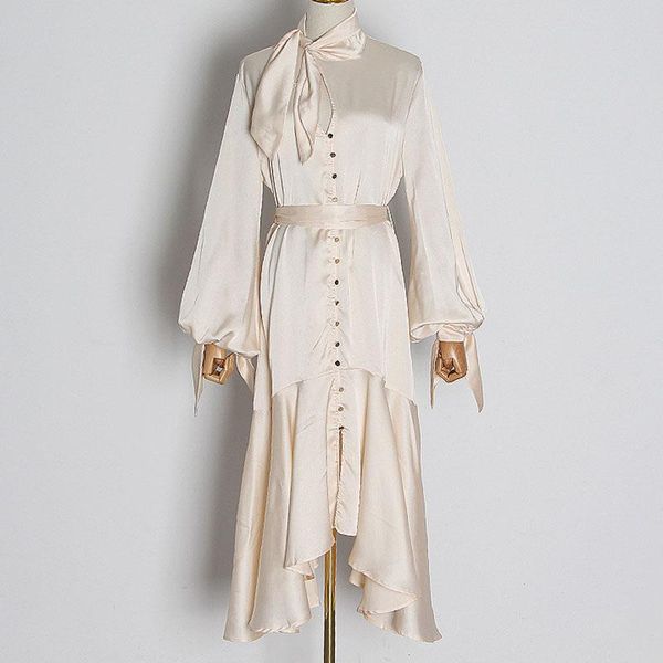 seebeautiful stand collar lantern sleeve button patch irregular ruffles loose dress woman spring 2021 fashion t149 casual dresses, Black;gray
seebeautiful stand collar lantern sleeve button patch irregular ruffles loose dress woman spring 2021 fashion t149 casual dresses, Black;gray