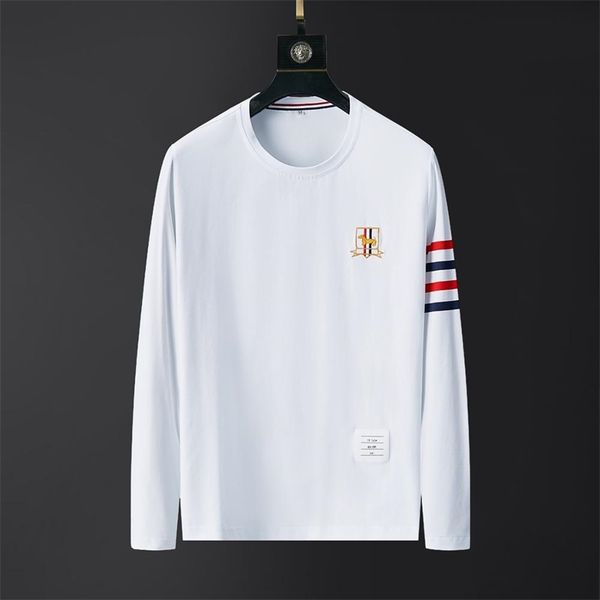 brand men clothing t shirts autumn long sleeve clothes plus size homme black korean style fashion loose 210319, White;black
brand men clothing t shirts autumn long sleeve clothes plus size homme black korean style fashion loose 210319, White;black