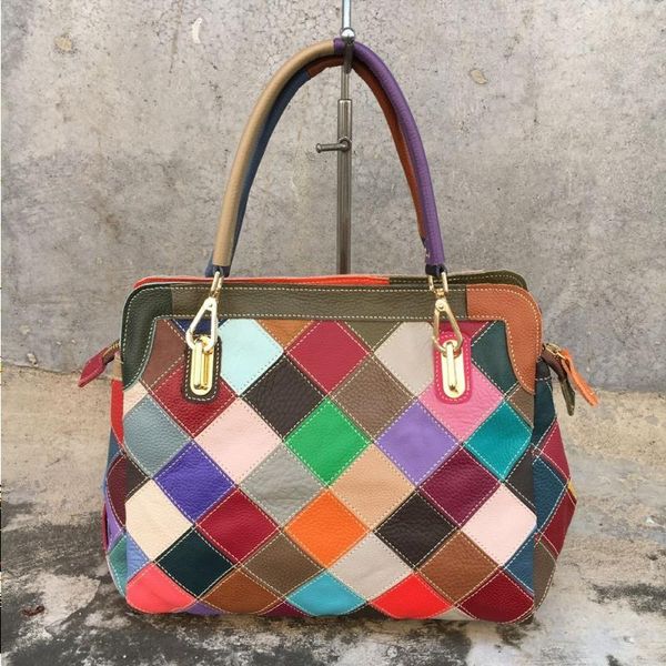 style messenger bags handbags leather american custom-made european and guangzhou color matching cowhide portable mfpau 
style messenger bags handbags leather american custom-made european and guangzhou color matching cowhide portable mfpau