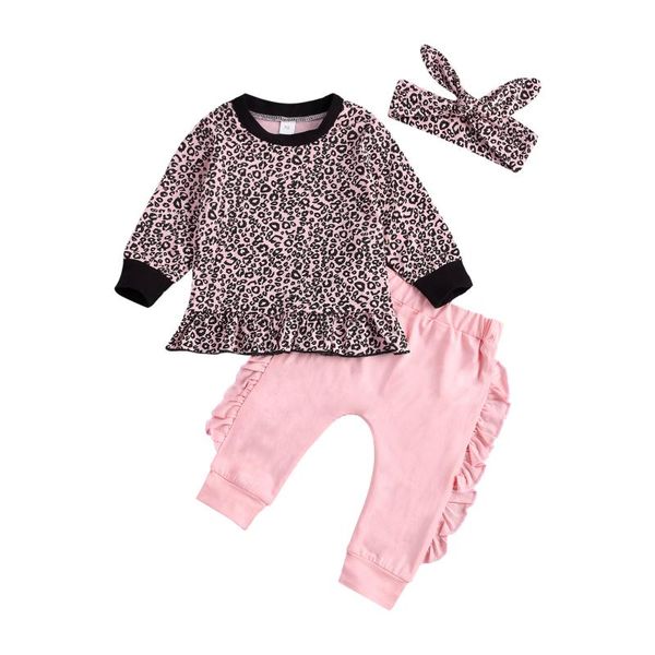 clothing sets kids baby girls 3pcs suit spring fall clothes outfit set long sleeve leopard pullover casual pants+headband children, White
clothing sets kids baby girls 3pcs suit spring fall clothes outfit set long sleeve leopard pullover casual pants+headband children, White