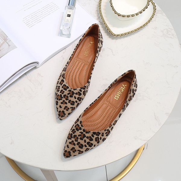 women flat elegant fashion women flat shallow slip on leopard boat shoes ladies shallow flats female footwear loafers shoes, Black
women flat elegant fashion women flat shallow slip on leopard boat shoes ladies shallow flats female footwear loafers shoes, Black