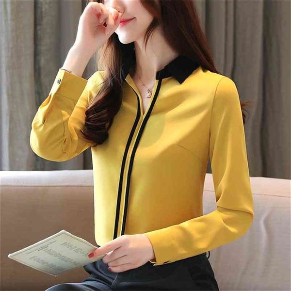 blusas mujer de moda womens and blouses ladies for women shirt long sleeve solid chiffon blouse white v-neck 0183 210323
blusas mujer de moda womens and blouses ladies for women shirt long sleeve solid chiffon blouse white v-neck 0183 210323