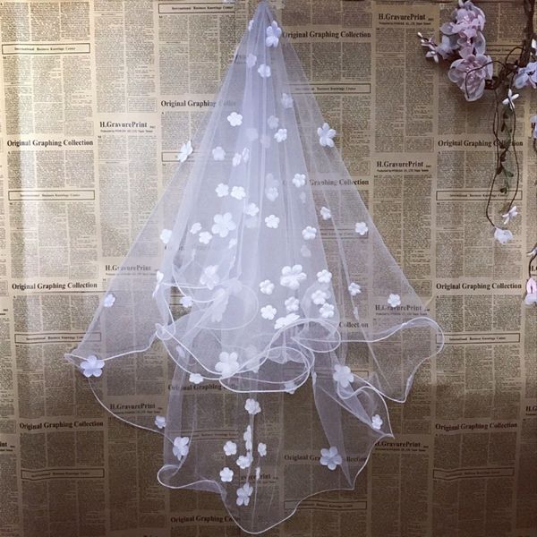 womens bride married romantic sweet flower appliques short wedding veil bridal, Black
womens bride married romantic sweet flower appliques short wedding veil bridal, Black