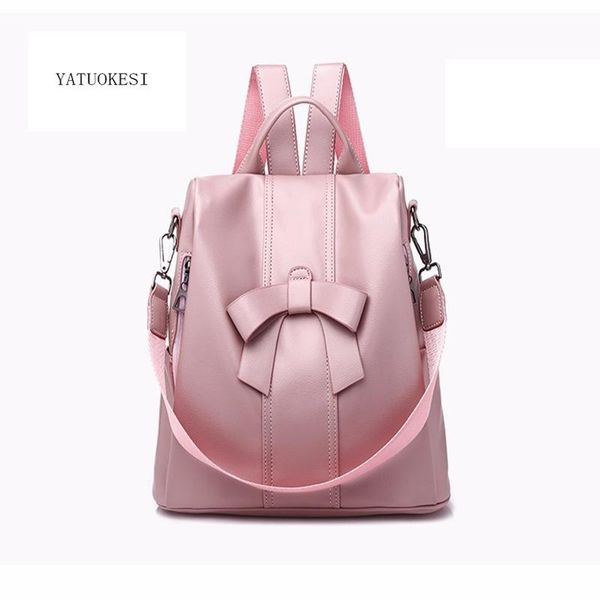 backpack women pu leather bow anti theft shoulder bag leisure traveling mochilas mujer 2021 female bagpack bolsos
backpack women pu leather bow anti theft shoulder bag leisure traveling mochilas mujer 2021 female bagpack bolsos