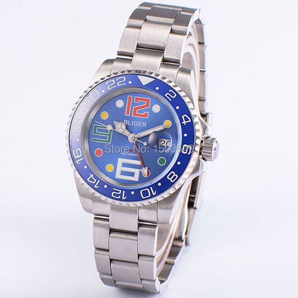 40mm blue clocks sapphire ceramic clocks automatic men's watch, Slivery;brown
40mm blue clocks sapphire ceramic clocks automatic men's watch, Slivery;brown