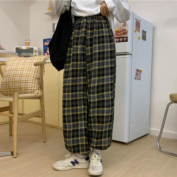 woman pants autumn ladies causal plus size vintage y2k korean version harajuku plaid for women trousers streetwear women's & capris, Black;white
woman pants autumn ladies causal plus size vintage y2k korean version harajuku plaid for women trousers streetwear women's & capris, Black;white