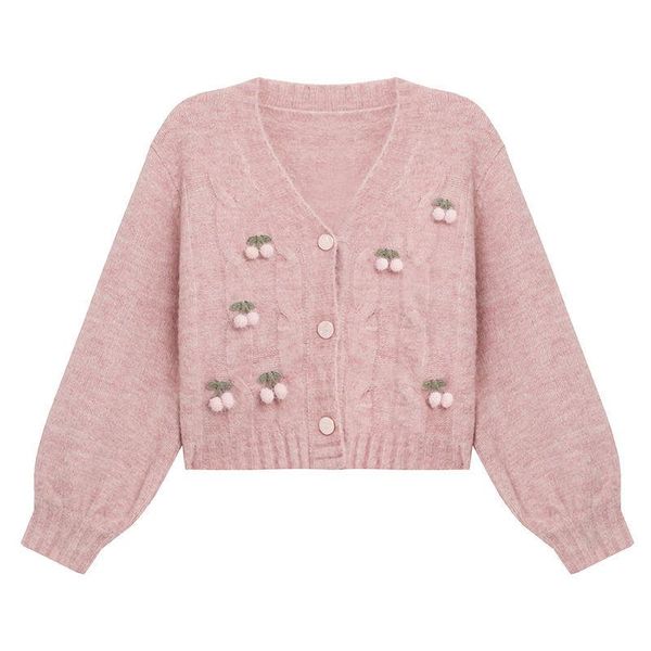 women's knits & tees cherry pink girl women princess korean sweater cardiga ladies jacket autumn winter button fashion cloth style v-ne, White
women's knits & tees cherry pink girl women princess korean sweater cardiga ladies jacket autumn winter button fashion cloth style v-ne, White
