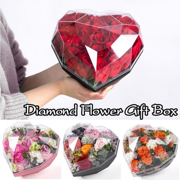 diamond flower gift box heart-shaped love acrylic transparent bouquet souvenir cookie candy container wedding packaging wrap
diamond flower gift box heart-shaped love acrylic transparent bouquet souvenir cookie candy container wedding packaging wrap