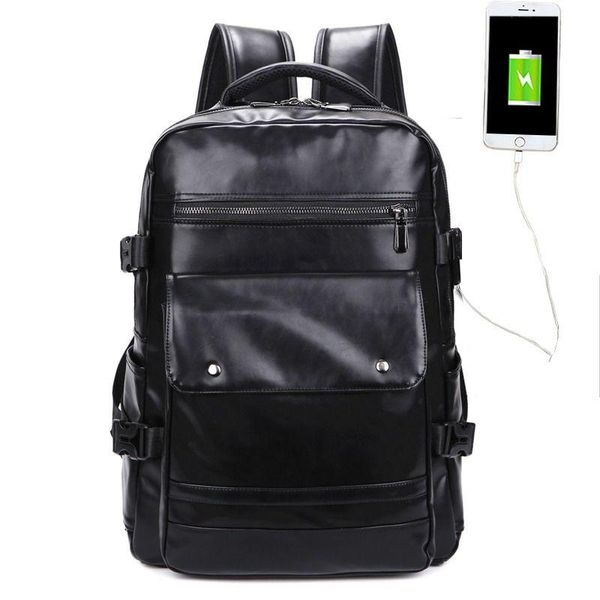 backpack fashion waterproof men pu leather bookbags male school bags large capacity backpacks
backpack fashion waterproof men pu leather bookbags male school bags large capacity backpacks
