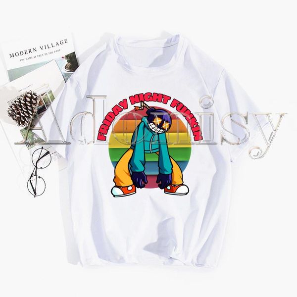 men's t-shirts friday night funkin harajuku tshirt printed short sleeve t shirt cool cartoon casual t-shirt male streetwear, White;black
men's t-shirts friday night funkin harajuku tshirt printed short sleeve t shirt cool cartoon casual t-shirt male streetwear, White;black