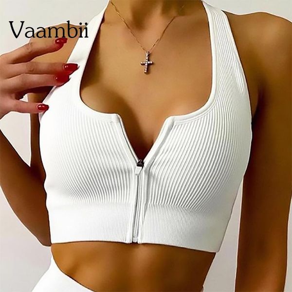 yoga outfit front zipper sports bra for women gym ribbed crop with cups open back bras without seamless bralette white tank
yoga outfit front zipper sports bra for women gym ribbed crop with cups open back bras without seamless bralette white tank