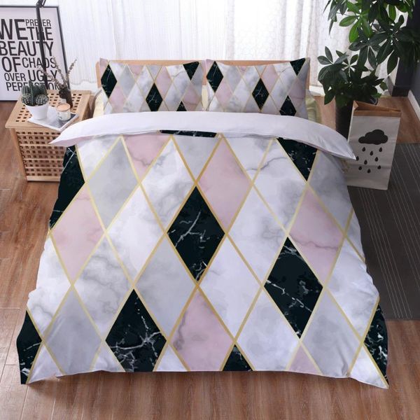 bedding sets simple stylish marble pattern black white rectangle duvet cover set pillowcase home textile teens gifts decor
bedding sets simple stylish marble pattern black white rectangle duvet cover set pillowcase home textile teens gifts decor