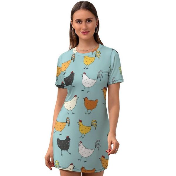 casual dresses chicken dress short sleeve disco fashion bodycon stylish teen polyester pattern one-piece, Black;gray
casual dresses chicken dress short sleeve disco fashion bodycon stylish teen polyester pattern one-piece, Black;gray