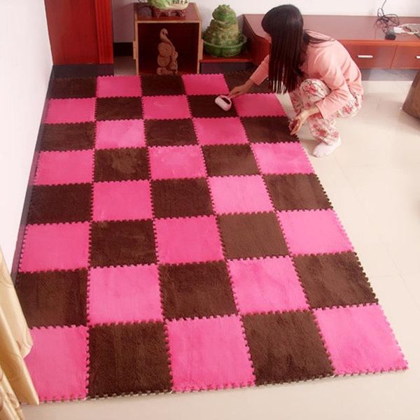 carpets 10pcs/lot bedroom eva foam suede mats living room stitching carpet children crawling full of color f8157
carpets 10pcs/lot bedroom eva foam suede mats living room stitching carpet children crawling full of color f8157