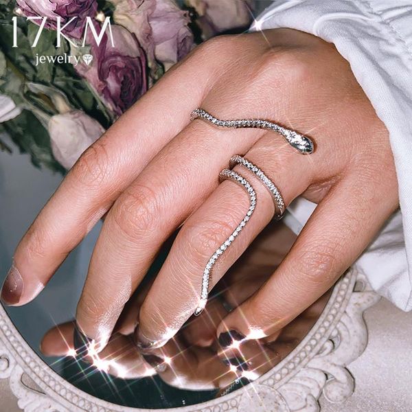 punk 2021 snake shape rings for women silver color adjustable crystal cubic zirconia party bijoux personality jewelry cluster, Golden;silver
punk 2021 snake shape rings for women silver color adjustable crystal cubic zirconia party bijoux personality jewelry cluster, Golden;silver