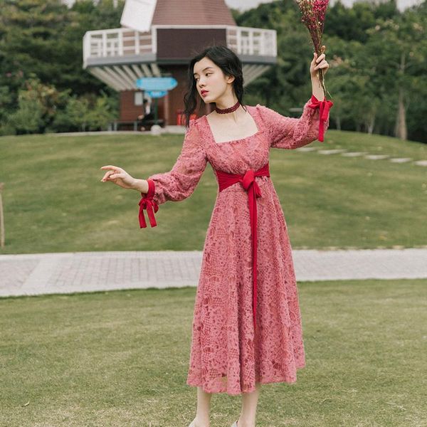 casual dresses 2021 fashion women's clothing vintage dress autumn and winter women, Black;gray
casual dresses 2021 fashion women's clothing vintage dress autumn and winter women, Black;gray