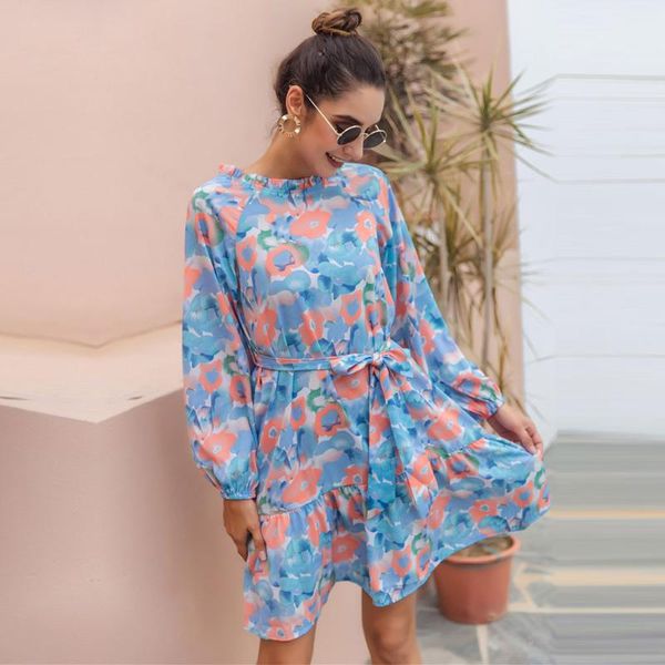 casual dresses women o neck lantern sleeve edible tree half high collar print spring summer short floral bandage dress, Black;gray
casual dresses women o neck lantern sleeve edible tree half high collar print spring summer short floral bandage dress, Black;gray