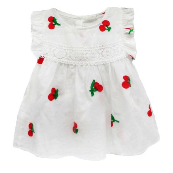 girl's dresses princess dress 100% cotton summer born infant baby girl cherry strawberry embroideried clothing, Red;yellow
girl's dresses princess dress 100% cotton summer born infant baby girl cherry strawberry embroideried clothing, Red;yellow