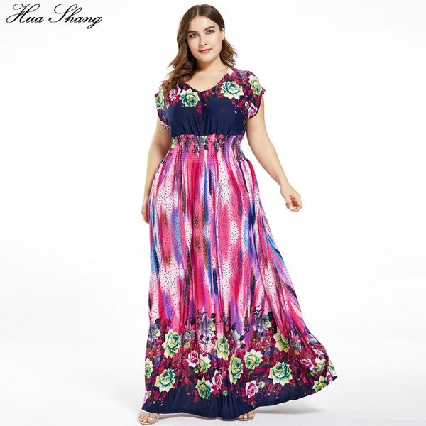 casual dresses 7xl plus size bohemian dress women summer v neck short sleeve floral dot print boho high waist maxi long, Black;gray
casual dresses 7xl plus size bohemian dress women summer v neck short sleeve floral dot print boho high waist maxi long, Black;gray