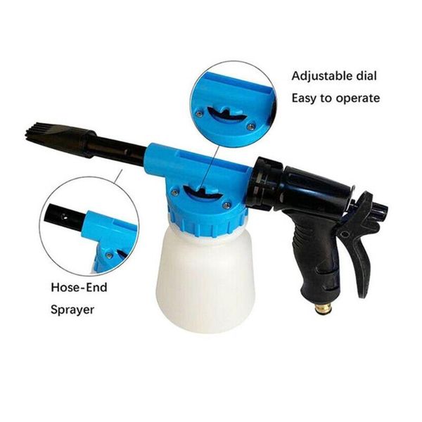 car washer high pressure foamer water gun 900ml foamaster soap cleaning sprayer foam shampoo washing a1r8 & snow lance
car washer high pressure foamer water gun 900ml foamaster soap cleaning sprayer foam shampoo washing a1r8 & snow lance