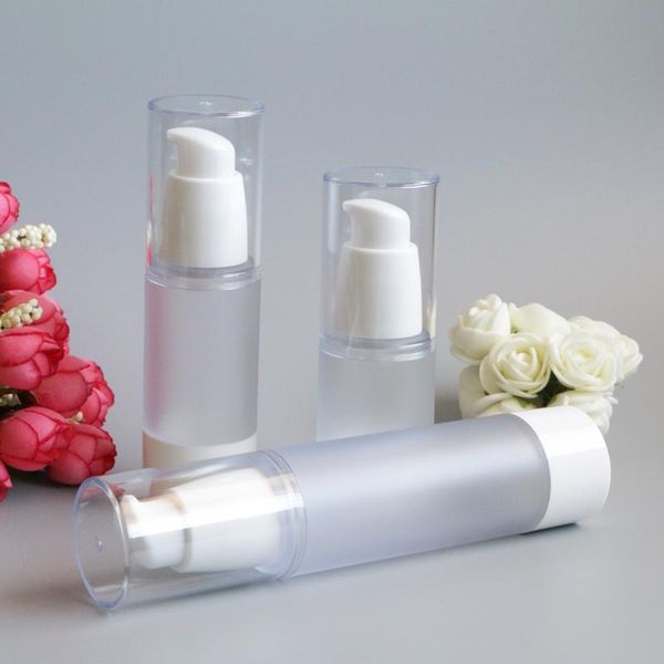 airless pump empty liquid lotion bottle luxury frosting bottles cosmetic packaging travel set 15ml 30ml 50ml plastic 10pc storage & jars
airless pump empty liquid lotion bottle luxury frosting bottles cosmetic packaging travel set 15ml 30ml 50ml plastic 10pc storage & jars