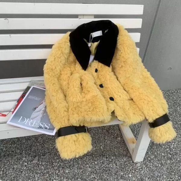 designer jacket women faux fur coat warm button outdoor lapel neck outwear woman embroidery girl furs clothes winter jakets fashion ins styl, Black
designer jacket women faux fur coat warm button outdoor lapel neck outwear woman embroidery girl furs clothes winter jakets fashion ins styl, Black