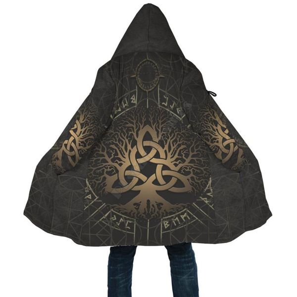 men's wool & blends winter men for women viking hooded cloak yggdrasil helm of awe rune circle 3d prined fleece wind breaker warm hood, Black
men's wool & blends winter men for women viking hooded cloak yggdrasil helm of awe rune circle 3d prined fleece wind breaker warm hood, Black