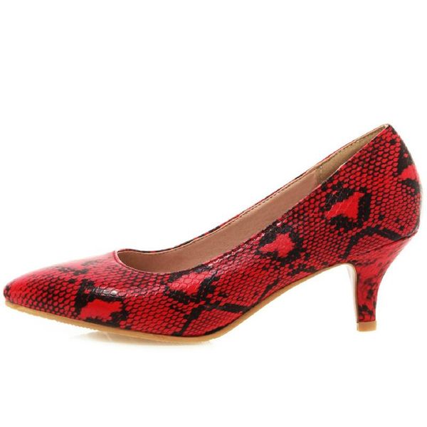 dress shoes fashion high heels pumps woman snake red blue women's heeled party office wedding ladies large size 45, Black
dress shoes fashion high heels pumps woman snake red blue women's heeled party office wedding ladies large size 45, Black
