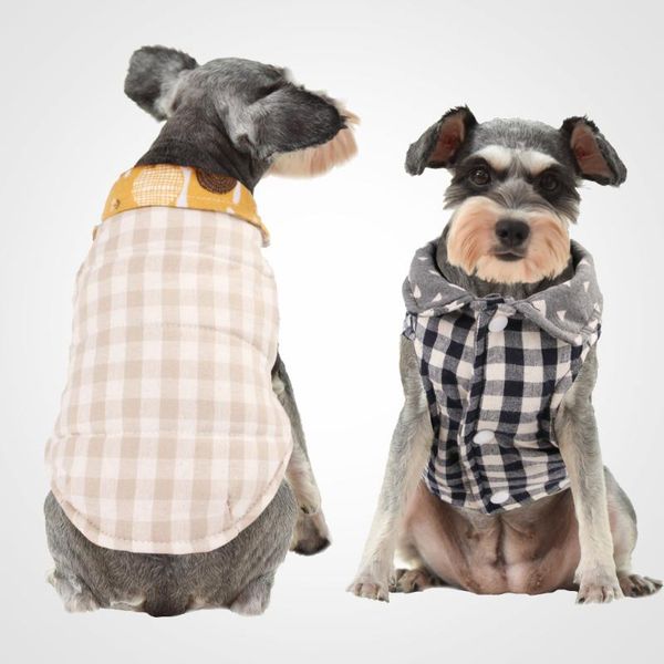 dog apparel puoupuou plaid clothes winter coat warm jacket vest thicken pets dogs clothing for small medium
dog apparel puoupuou plaid clothes winter coat warm jacket vest thicken pets dogs clothing for small medium