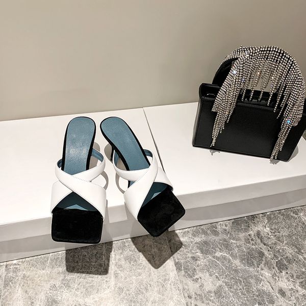 sandals luxury designers shoe brand summer shoes designer women slip pointed toe sandal high heel 7.5cm white, Black
sandals luxury designers shoe brand summer shoes designer women slip pointed toe sandal high heel 7.5cm white, Black