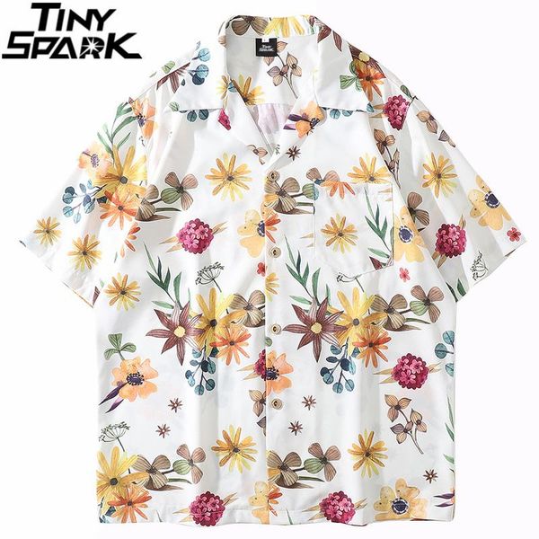 hip hop streetwear hawaiian shirt harajuku flower print beach 2021 men summer short sleeve aloha floral thin men's casual shirts, White;black
hip hop streetwear hawaiian shirt harajuku flower print beach 2021 men summer short sleeve aloha floral thin men's casual shirts, White;black