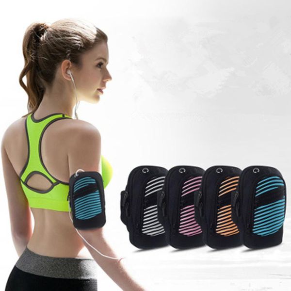 outdoor bags 1pcs waterproof 6 inch running arm bag multifunctional sports hiking cycling stripe phone pouch
outdoor bags 1pcs waterproof 6 inch running arm bag multifunctional sports hiking cycling stripe phone pouch