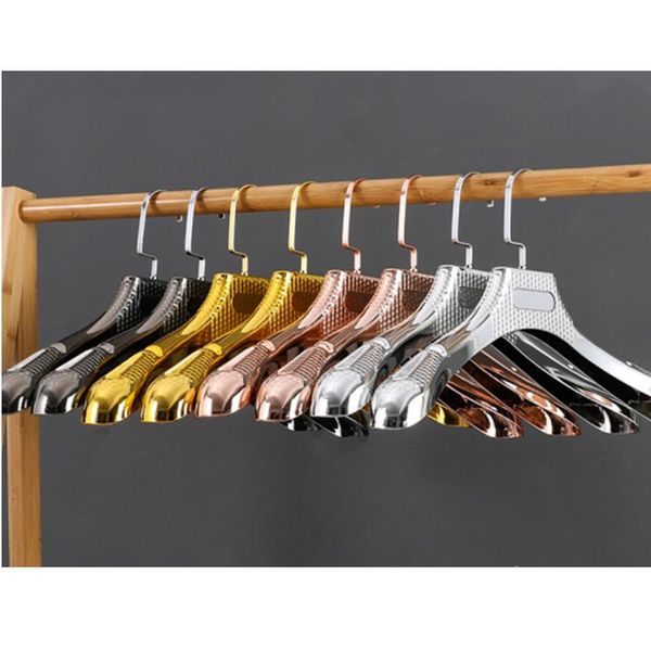 hangers & racks 5/10/20pcs clothes hanger premium quality gold wide shoulder plastic with beautiful design durable home use silver rack
hangers & racks 5/10/20pcs clothes hanger premium quality gold wide shoulder plastic with beautiful design durable home use silver rack