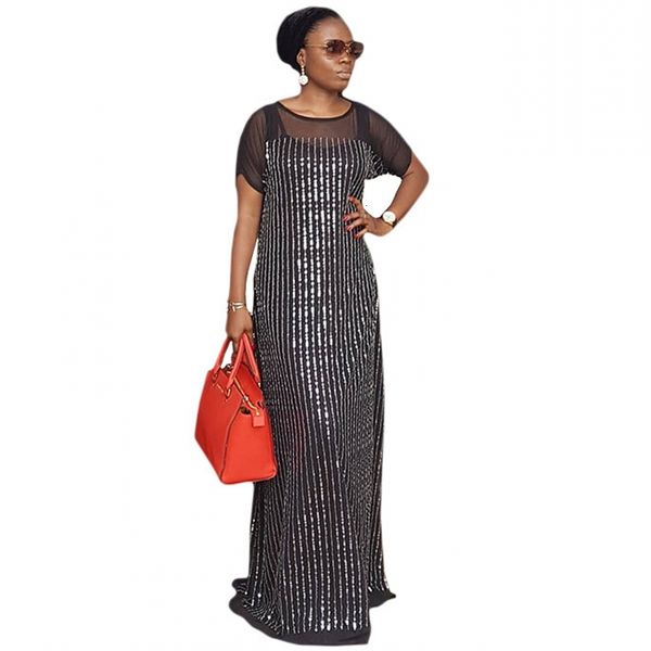 dresses for black new african women clothing fashion africaine robe long maxi dress africa clothes, Black;gray
dresses for black new african women clothing fashion africaine robe long maxi dress africa clothes, Black;gray