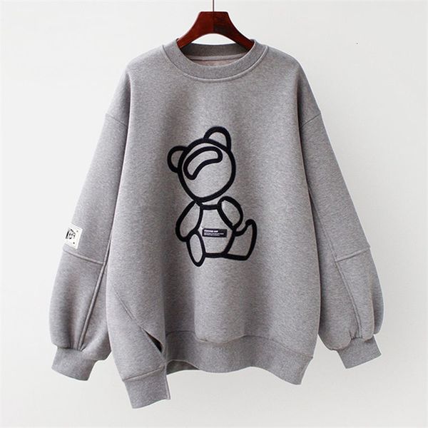women's hoodies & sweatshirts spring autumn pullover long sleeves harajuku loose oversized vintage haraju l36b, Black
women's hoodies & sweatshirts spring autumn pullover long sleeves harajuku loose oversized vintage haraju l36b, Black