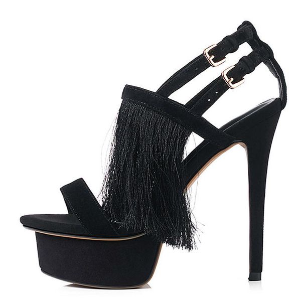 women fringe high hooks sandals plus size leather peep teen shoes black open platform
women fringe high hooks sandals plus size leather peep teen shoes black open platform