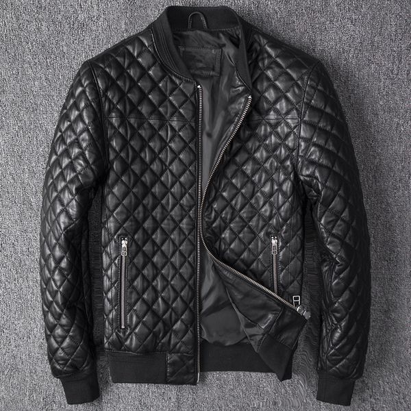 men's jackets 2021 spring autumn genuine leather of high-quality men chic turtlenecks biker s-4xl size b402, Black;brown
men's jackets 2021 spring autumn genuine leather of high-quality men chic turtlenecks biker s-4xl size b402, Black;brown