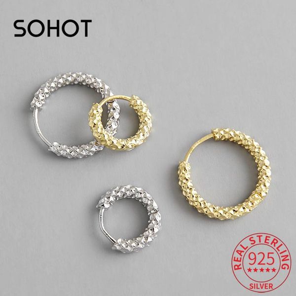 real 925 sterling silver minimalist irregular round women hoop earrings circle car flower gypsophila for female jewelry & huggie, Golden;silver
real 925 sterling silver minimalist irregular round women hoop earrings circle car flower gypsophila for female jewelry & huggie, Golden;silver
