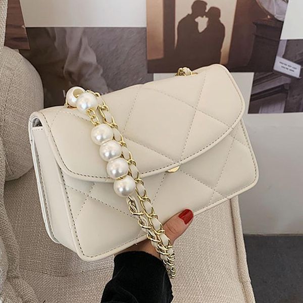 lattice square mini crossbody bag 2021 high-quality pu leather women's designer handbag pearl strap shoulder messenger bags
lattice square mini crossbody bag 2021 high-quality pu leather women's designer handbag pearl strap shoulder messenger bags