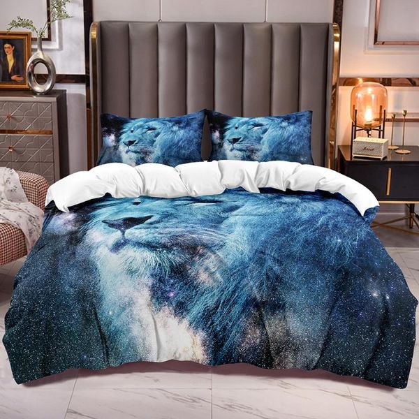bedding sets calming lion 3d print kids duvet cover with zipper closure inside corner ties animal theme comforter microfiber
bedding sets calming lion 3d print kids duvet cover with zipper closure inside corner ties animal theme comforter microfiber