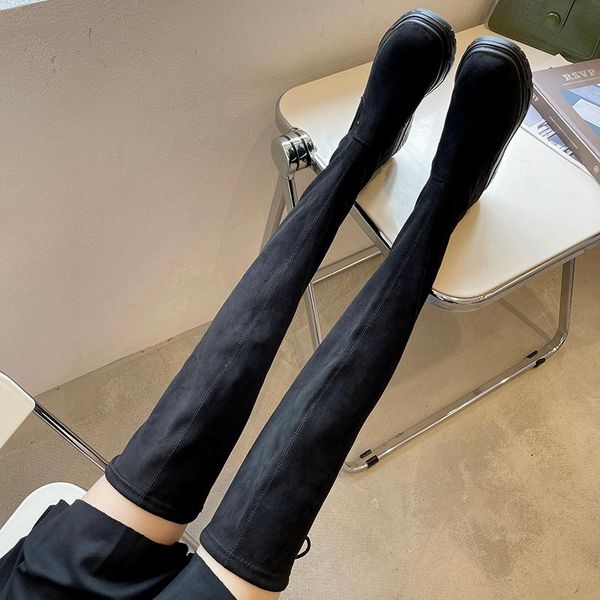 boots flat heel women's rubber boots-women round toe luxury designer female shoes clogs platform rain over-the-knee high 2, Black
boots flat heel women's rubber boots-women round toe luxury designer female shoes clogs platform rain over-the-knee high 2, Black