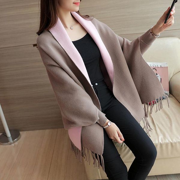women's jackets knitted jacket women shawl loose 2021 fashion long sleeve slim warm thickening shirt knit, Black;brown
women's jackets knitted jacket women shawl loose 2021 fashion long sleeve slim warm thickening shirt knit, Black;brown