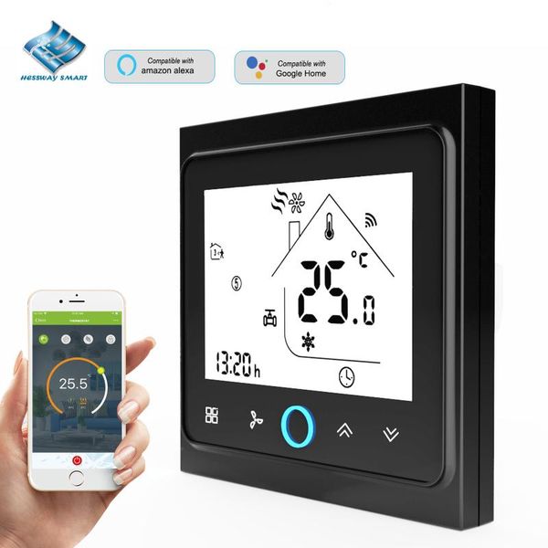 smart home control rs485 modbus 220v 24v heat cool temp thermostat wifi for 4p/2pipe fan coil tuya works with alexa google
smart home control rs485 modbus 220v 24v heat cool temp thermostat wifi for 4p/2pipe fan coil tuya works with alexa google