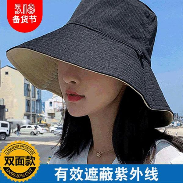 wide brim hats spring women bucket fishing sunscreen sun cap double-sided wear lady fisherman hat, Blue;gray
wide brim hats spring women bucket fishing sunscreen sun cap double-sided wear lady fisherman hat, Blue;gray