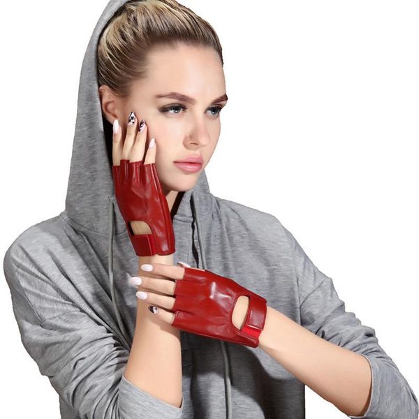 five fingers gloves ms. real leather half finger female summer driving non-slip fitness sheepskin semi-finger woman ns09, Blue;gray
five fingers gloves ms. real leather half finger female summer driving non-slip fitness sheepskin semi-finger woman ns09, Blue;gray