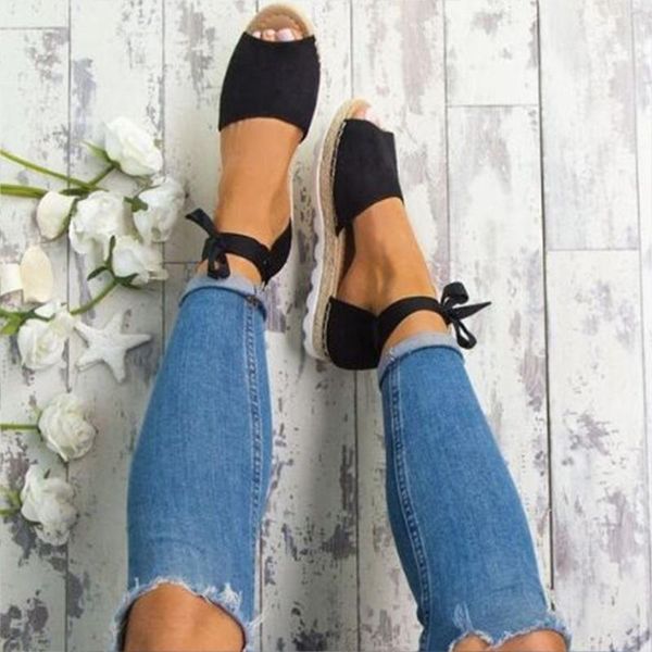 fashion womens vervel tieback sandals shoes summer fish mouth breathable women colors, Black
fashion womens vervel tieback sandals shoes summer fish mouth breathable women colors, Black