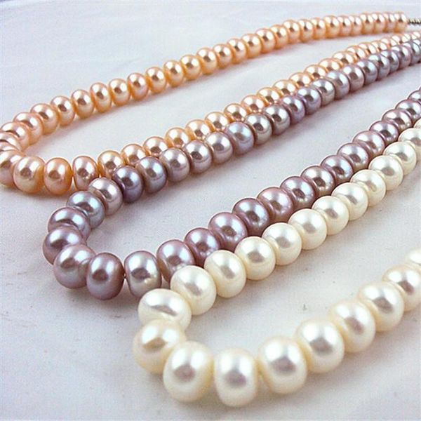 chains artificial farming real pearl necklace flawless thick bread bead jewelry freshwater, Silver
chains artificial farming real pearl necklace flawless thick bread bead jewelry freshwater, Silver
