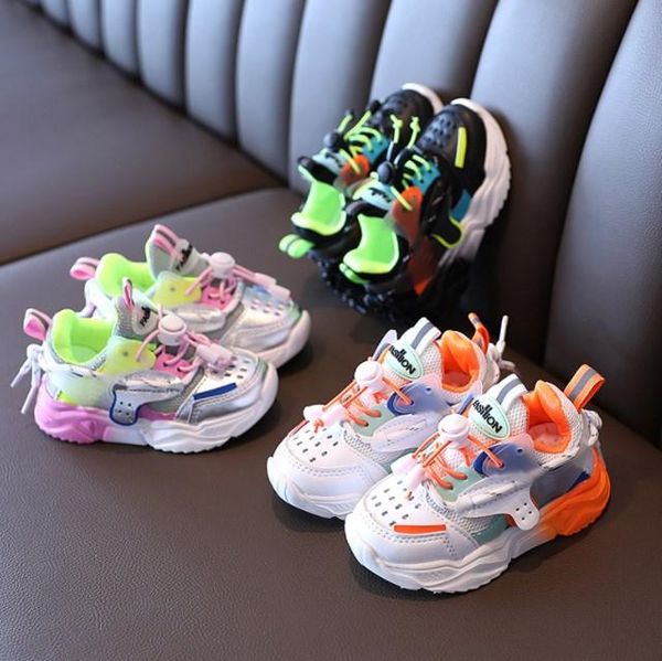 children shoes girls boys casual fashion colorblock breathable soft leather non-slip toddler sneakers for kids athletic & outdoor, Black
children shoes girls boys casual fashion colorblock breathable soft leather non-slip toddler sneakers for kids athletic & outdoor, Black